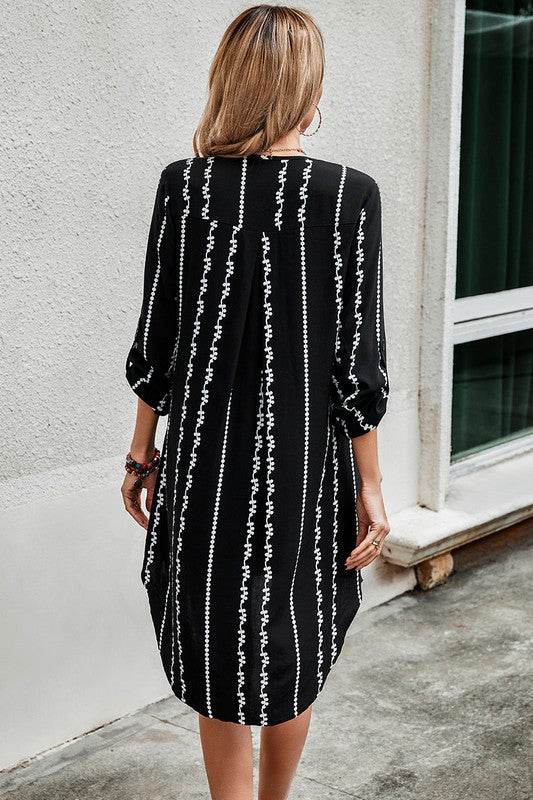 Striped Print Roll