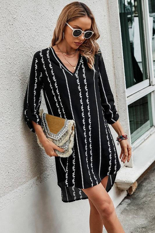 Striped Print Roll