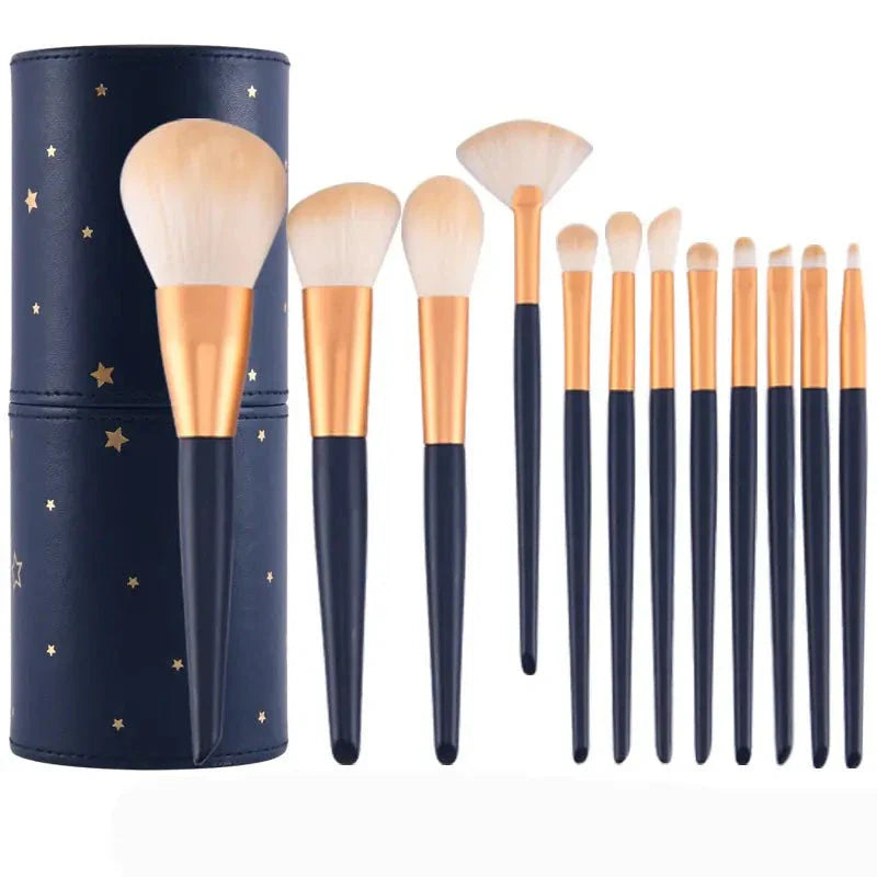 12-piece makeup brush set
