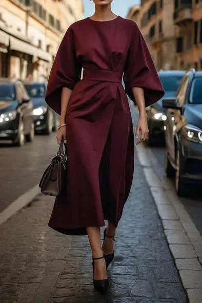 Loose Batwing Sleeve