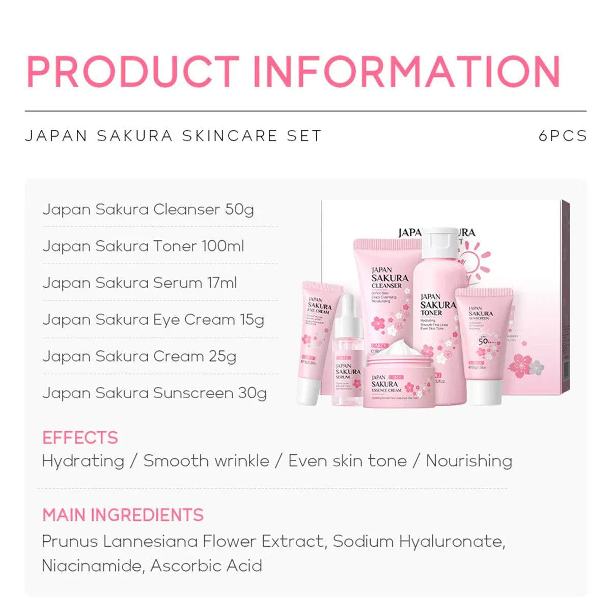 Japan Sakura Skincare