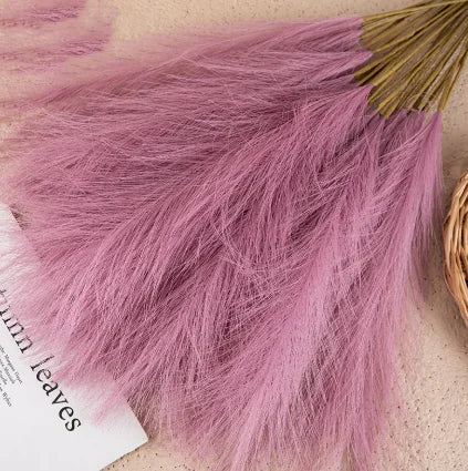 Mini Artificial Pampas Reed Grass Home Decor
