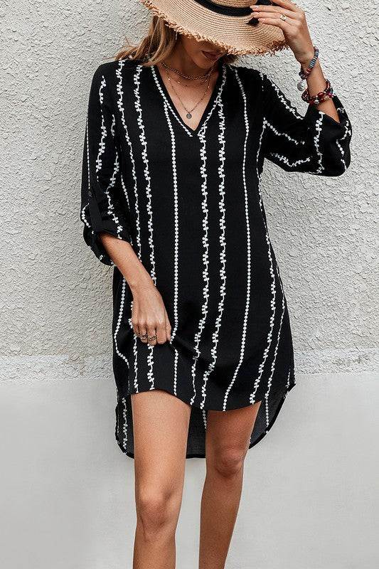 Striped Print Roll