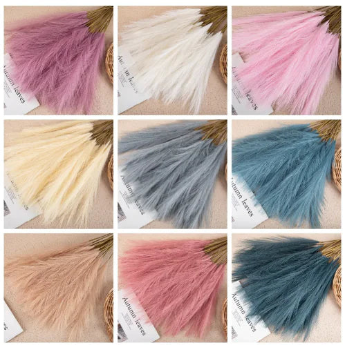 Mini Artificial Pampas Reed Grass Home Decor